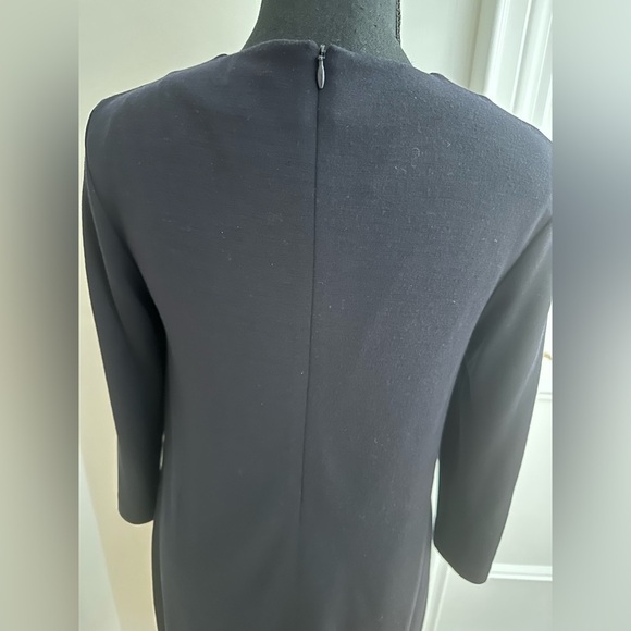 Peserico Black V-Neck Dress size 40 NWT - Picture 3 of 7